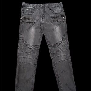 Versace V1969 Abbigliame to Sportivo SRL Milano Italia Stretch Jeans 36/32 Biker